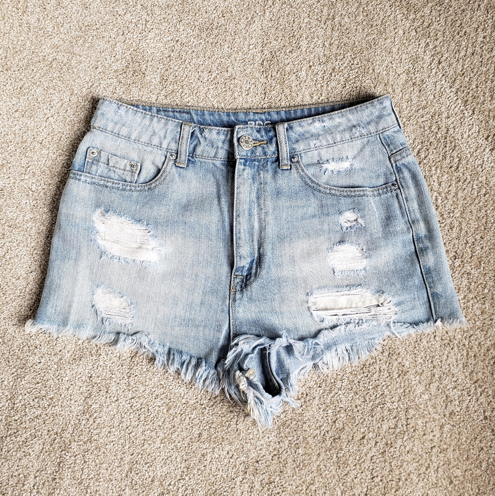 BDG Super High Rise Cheeky Jean Shorts